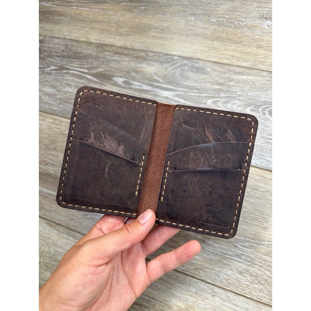 Robrasin Leather Fold Wallet - Picture 2 of 3